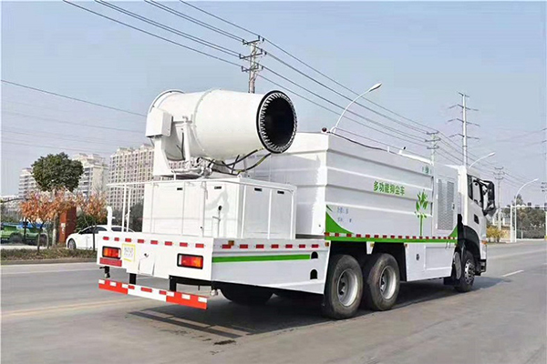 國六東風天龍18噸方罐多功能抑塵車