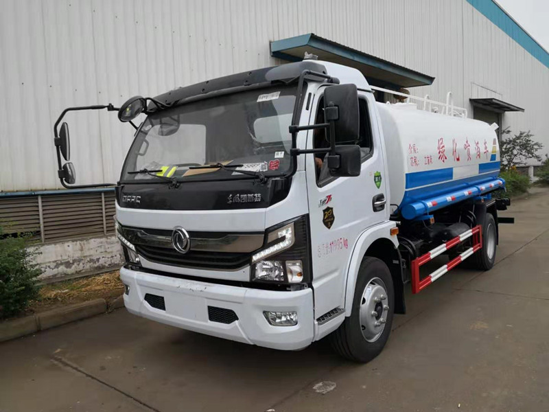 國六東風(fēng)凱普特8噸灑水車廠家報價