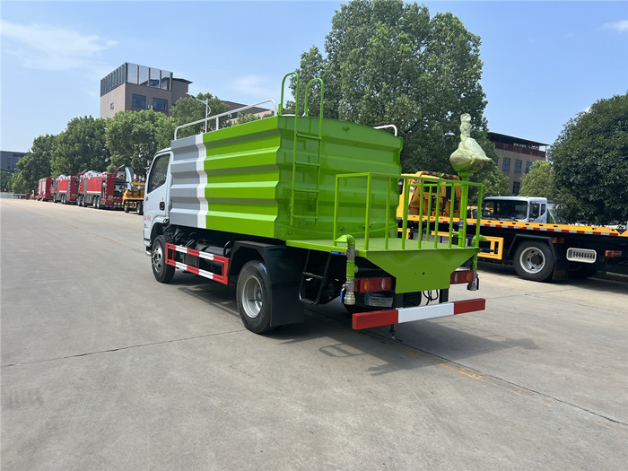 國六東風華神F3 7方抑塵車（藍牌）_國六藍牌7方抑塵車_藍牌東風灑水車_程力專用汽車